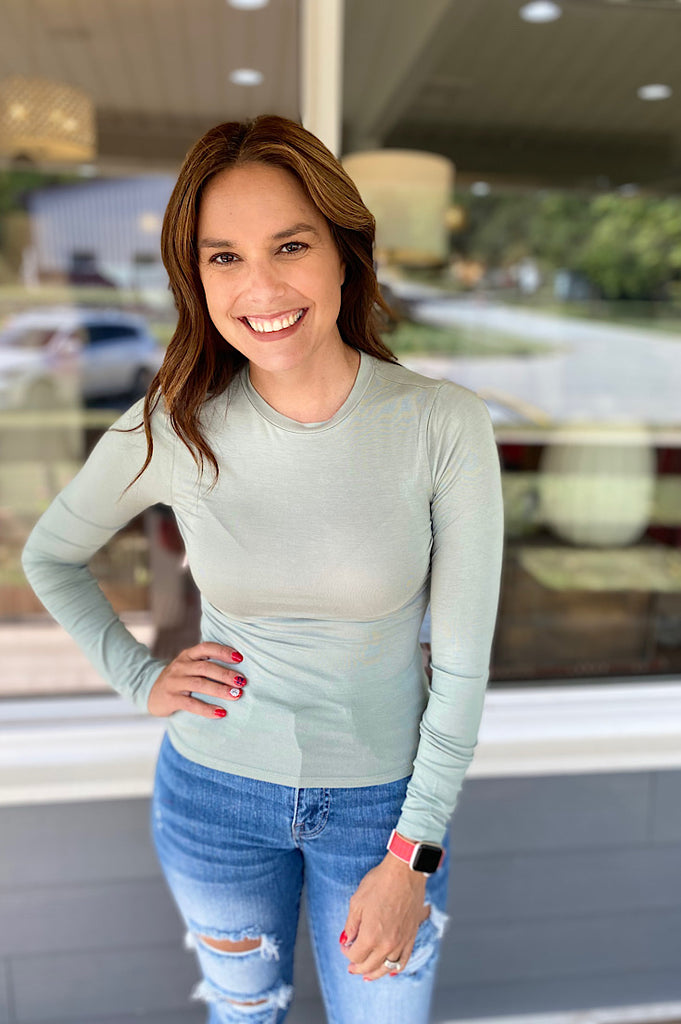 Kody Iceberg Green Long Sleeve