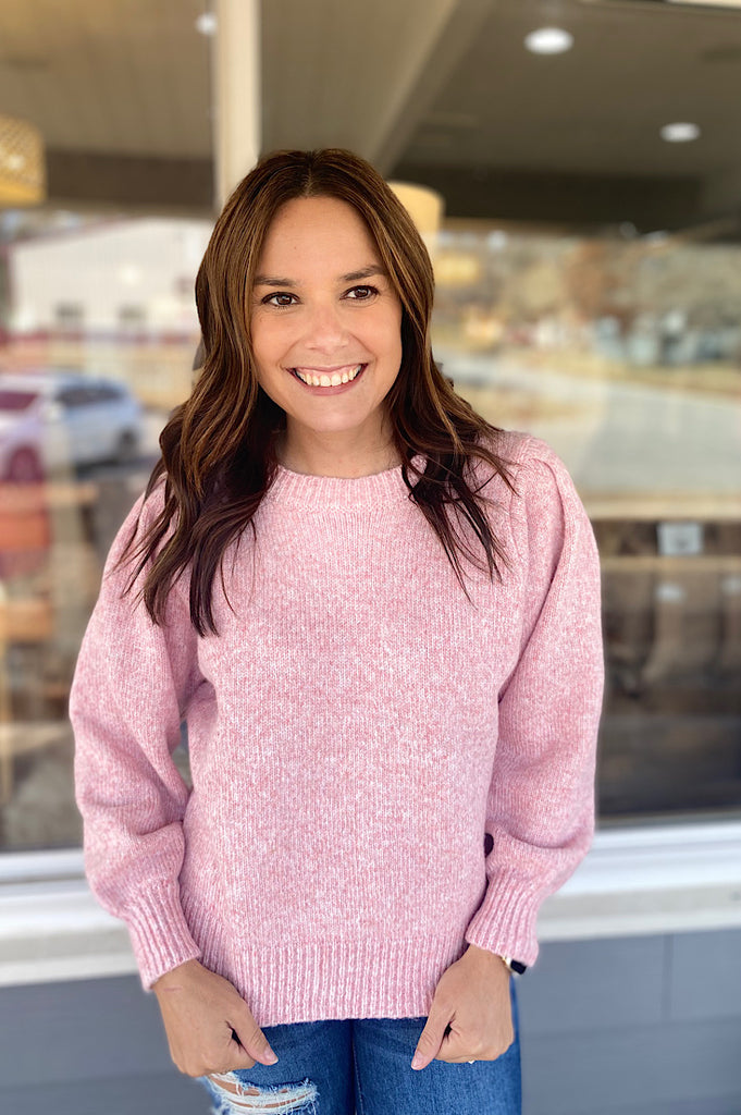 Jaymi Strawberry Pink Sweater