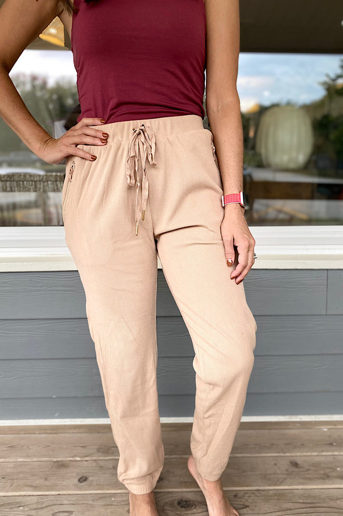Lane Cozy Corded Joggers