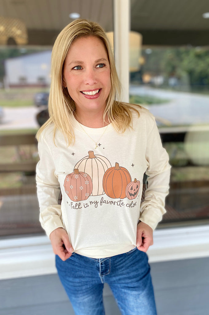 Fall is My Favorite Color Long Sleeve Tee