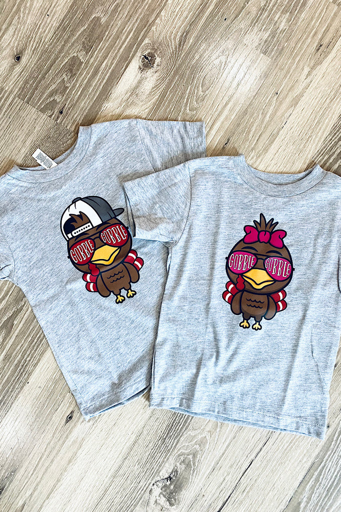 Cool Kid Turkey Tee {2 styles