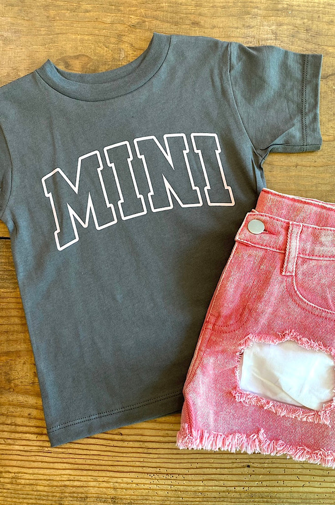 Mini Charcoal Graphic Tee