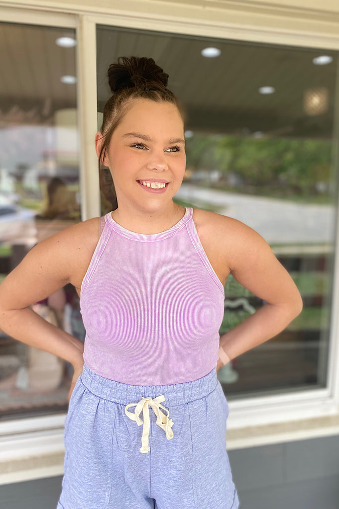 Londyn Mineral Wash Halter Tank {3 colors}