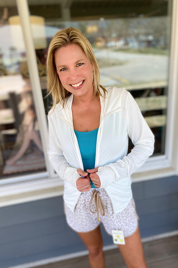 Embry Hooded Performance Jacket {3 Colors}