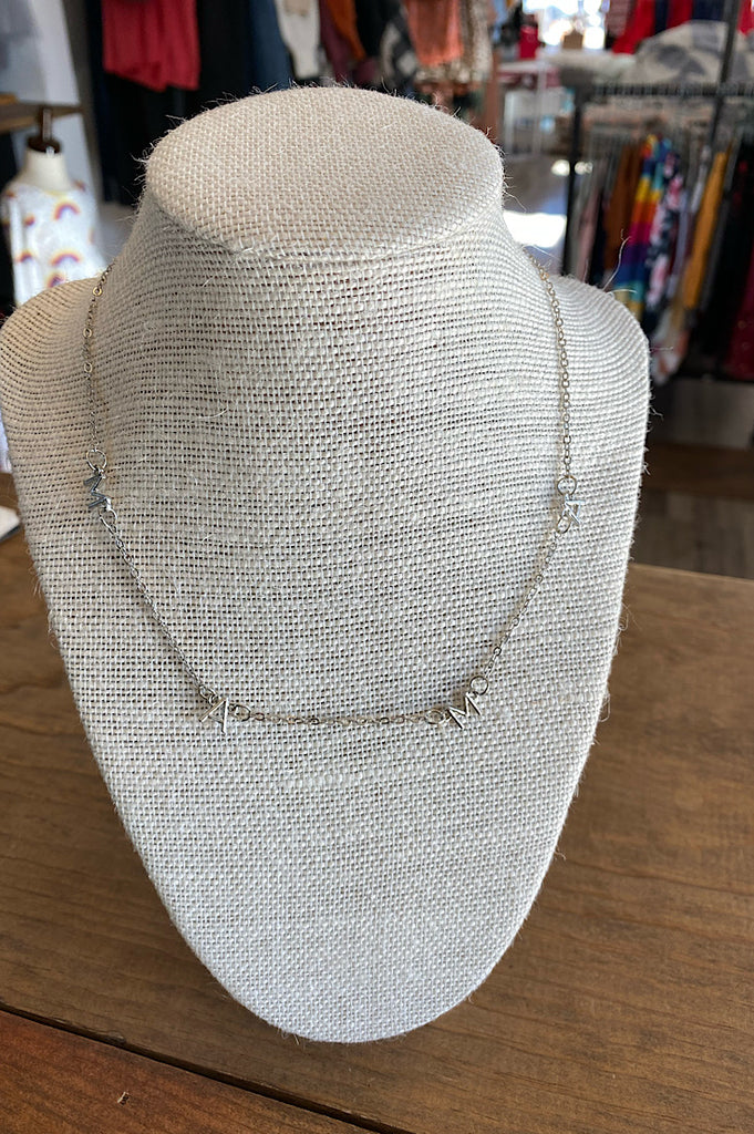 MAMA Necklace in Silver or Gold