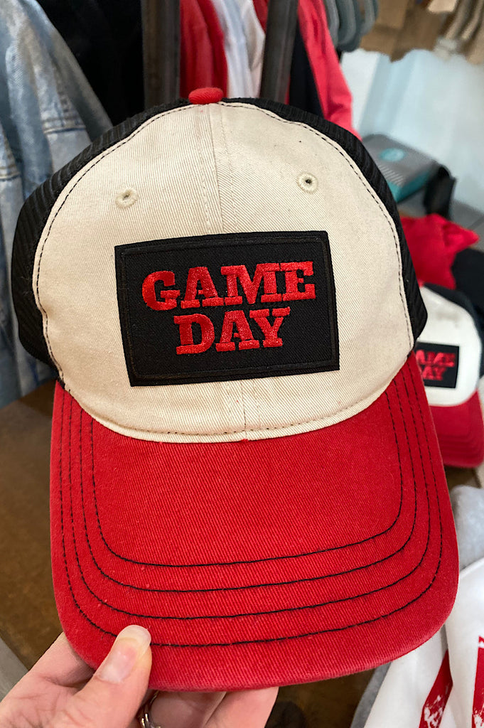 Game Day Patch Hat- 2 colors
