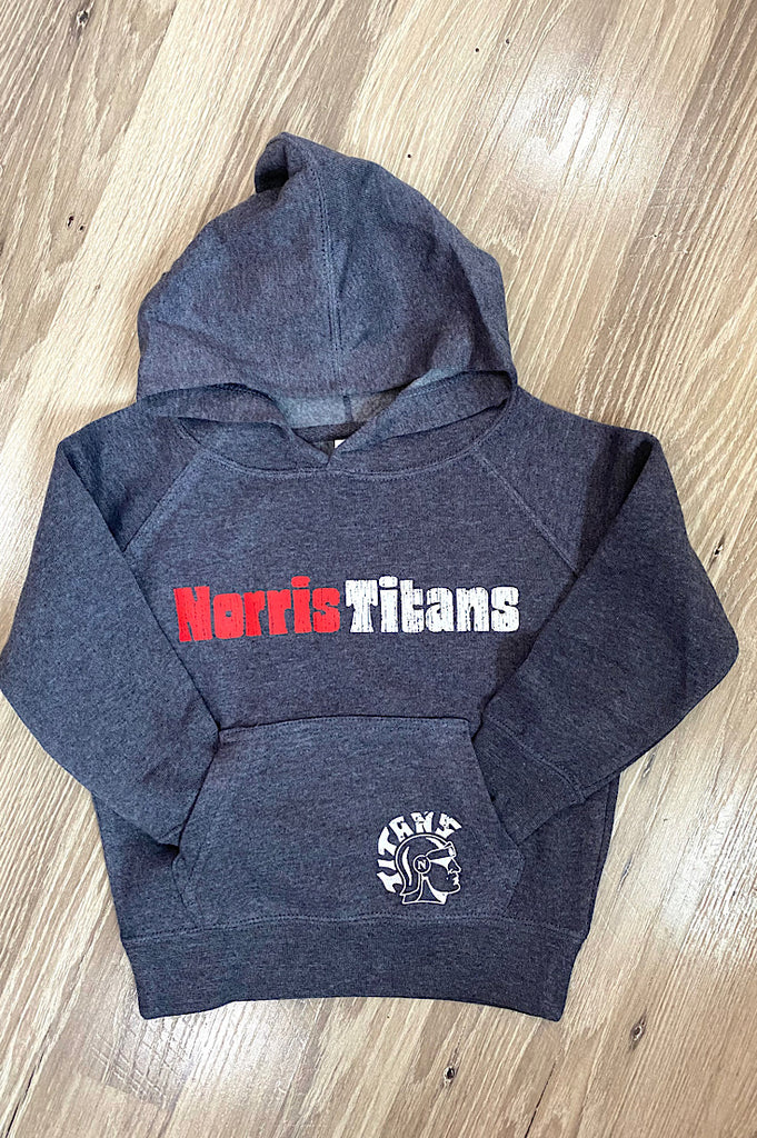 Toddler Heather Navy Norris Hoodie