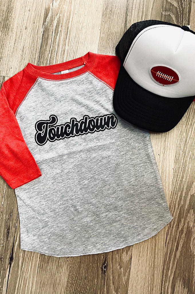 Toddler Touchdown Raglan Tee