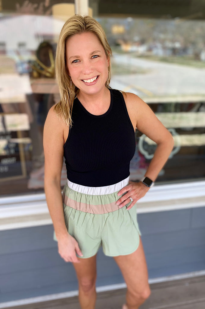 Colbi Colorblock Summer Shorts {2 colors}