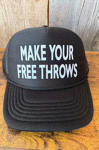 Make Your Free Throws Hat-{3 colors}