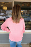 Hadleigh Pink Sweater Cardigan