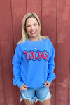 Titans Puff Light Blue Sweatshirt