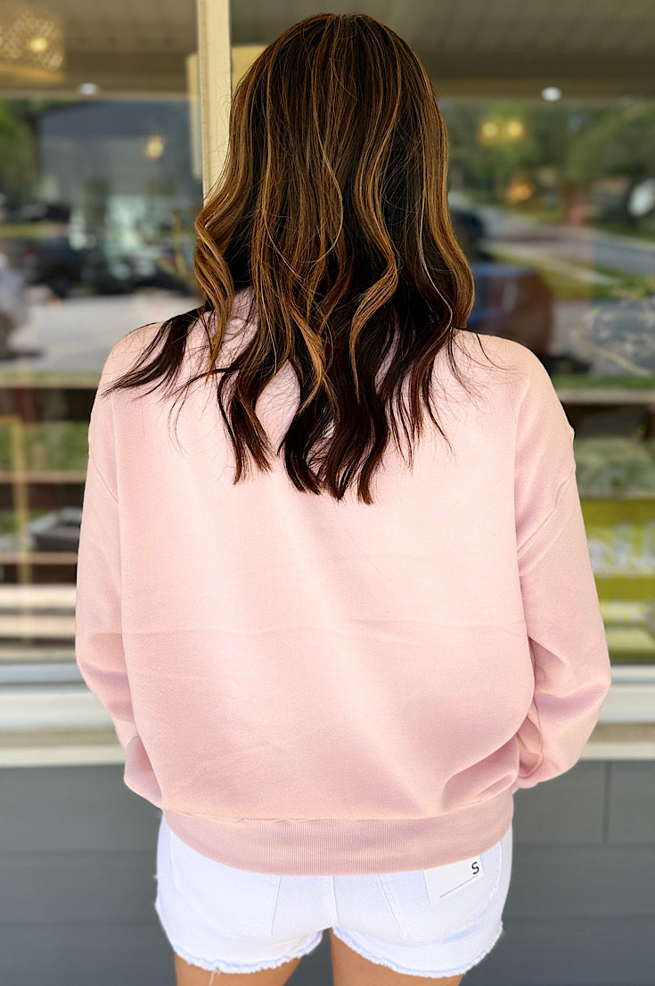 Blakely Mock Neck Sweatshirt {3 Colors}