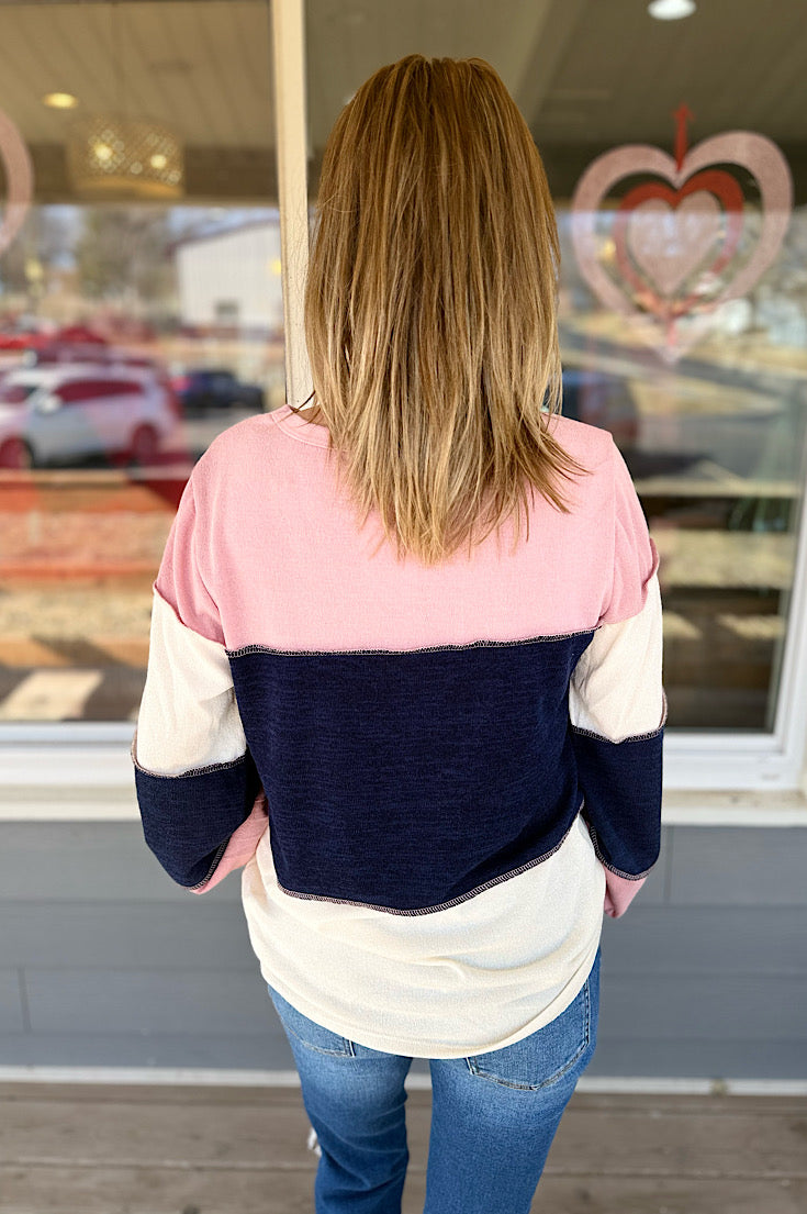 Hartly Color Block Top