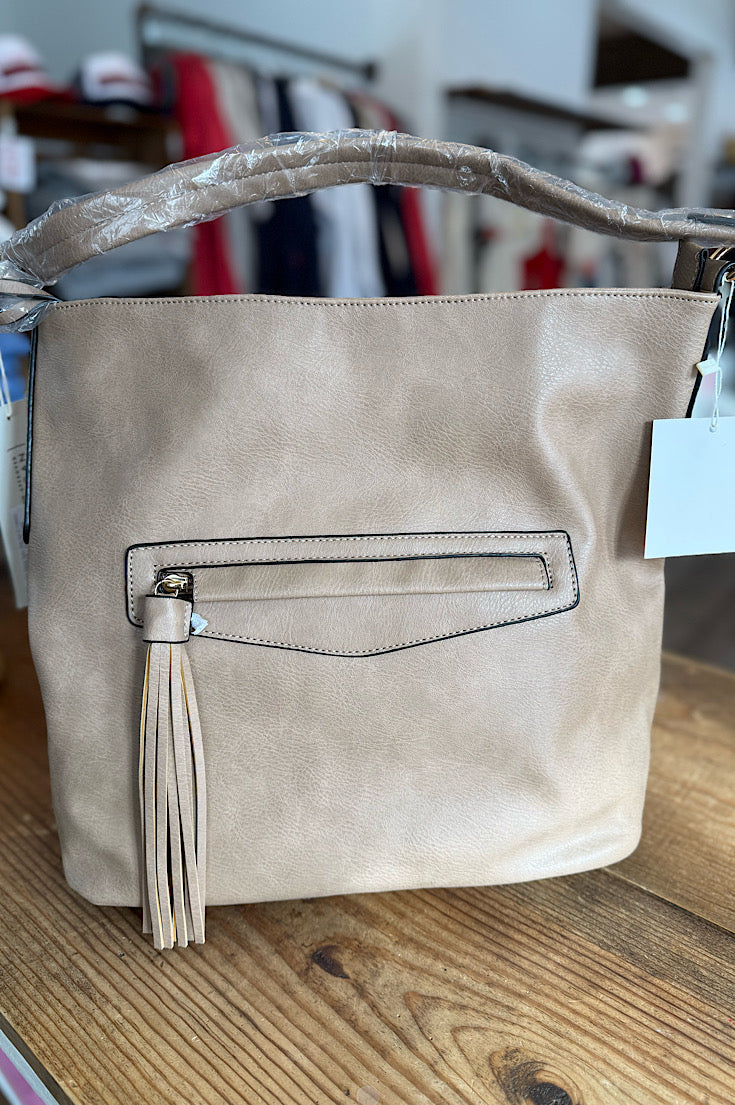 The Kasey Hobo Bag Set {2 Colors}