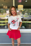 Retro Volleyball Roof Roof Tee-Adult