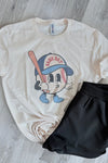 Retro Baseball Game Day Tee