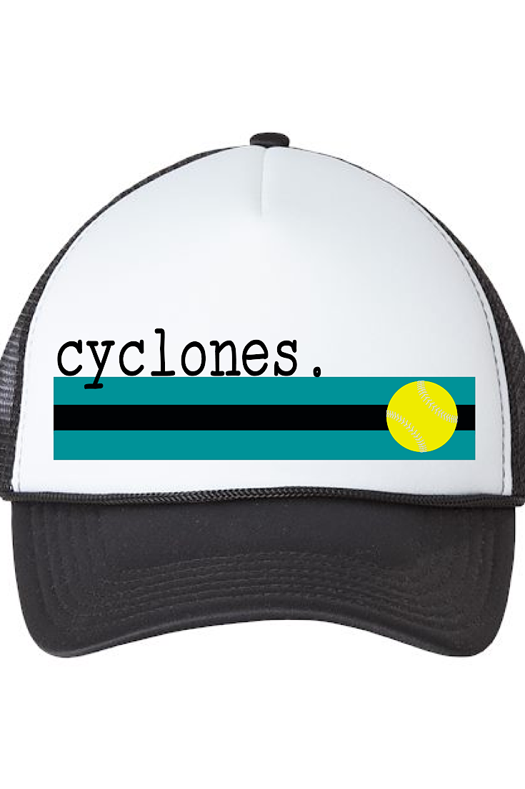 Cyclones Stripe Trucker Hat