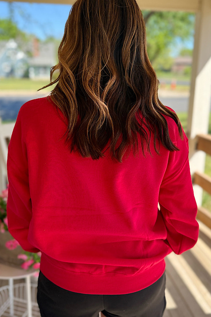 Blakely Mock Neck Sweatshirt {3 Colors}