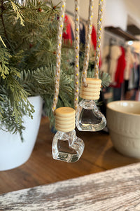 Valentine Car Diffusers in Heart Jars-{3 scents}