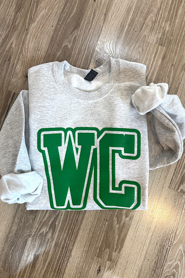 Wilber-Clatonia (WC) Big Puff Sweatshirt