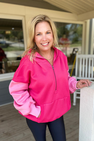 Kaison Color Block Hoodie {2 colors}