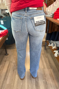Jaxton Judy Blue 90's Straight Leg Denim