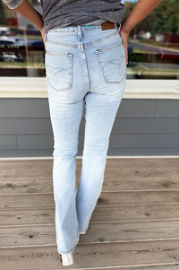 Jaylee Judy Blue Light Wash Bootcut Denim