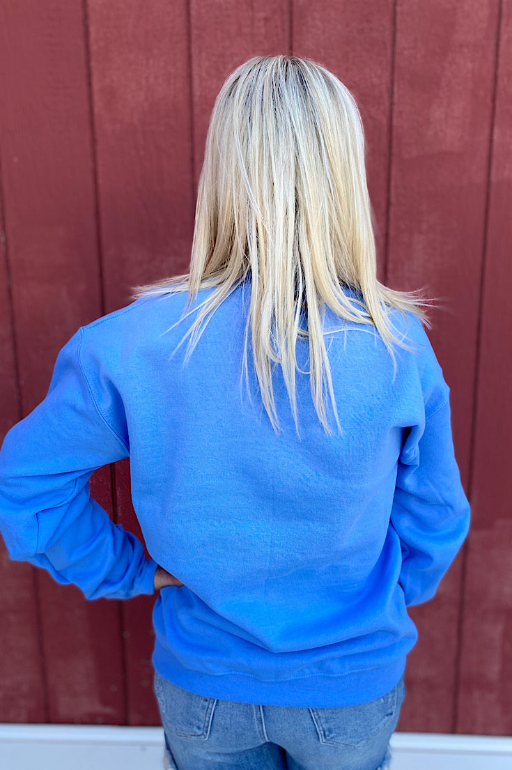 Titans Puff Light Blue Sweatshirt