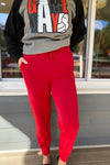 Karlie True Red Sporty Joggers