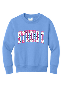 Studio C Polka Dot Arch Fleece -{2 colors}