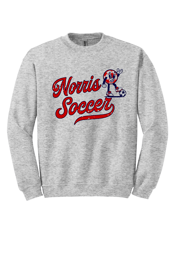 Norris Soccer Retro Tee or Fleece
