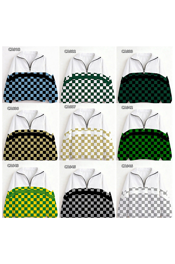 Custom New Pattern Design Windbreaker -Youth and Adult