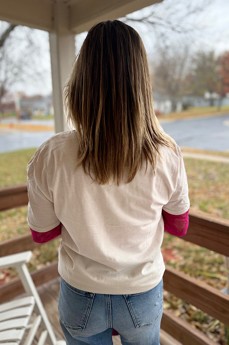 Santa Blowing Bubble Tee {Youth and Adult}