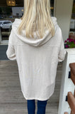 Kayler Fleece Hooded Cardigan