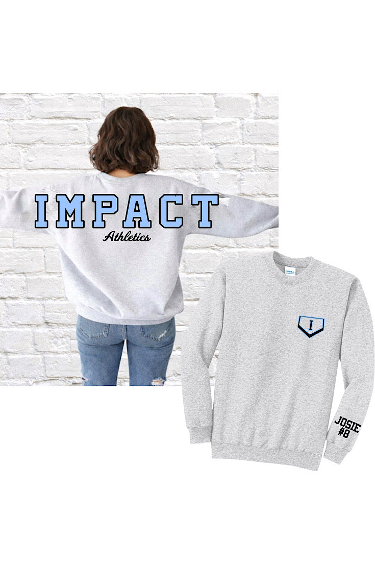Impact Athletics Crew with back design