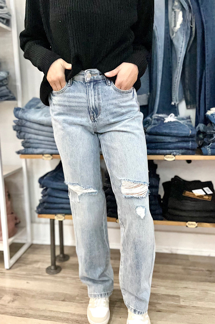 Jaysa Rigid Magic 90s Straight Denim