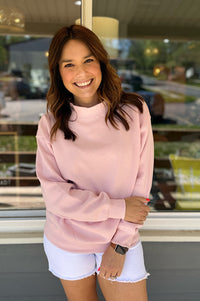 Blakely Mock Neck Sweatshirt {3 Colors}