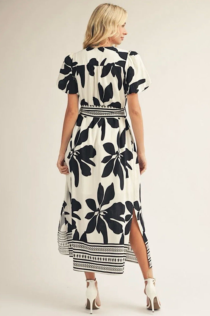 Clara Puff Sleeve Dress