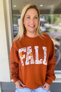 Pumpkin Fall Applique Sweatshirt