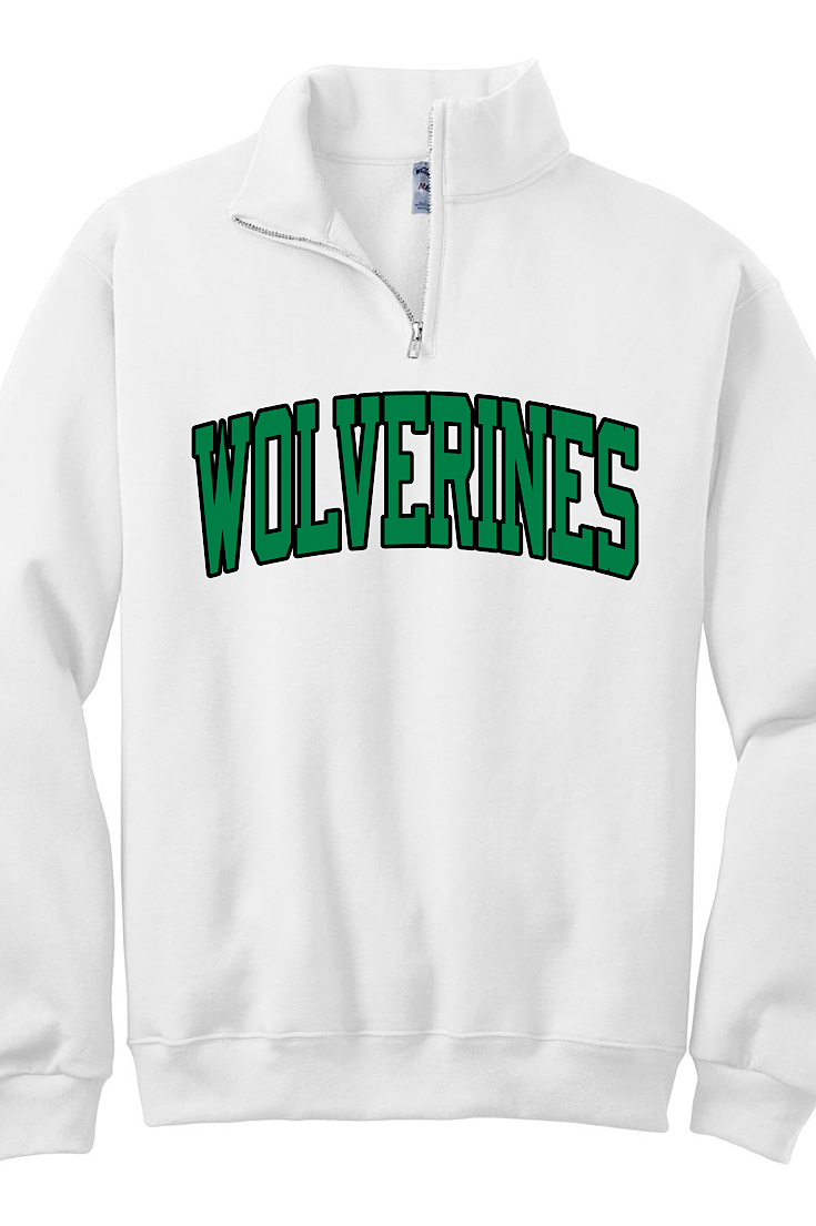 Wolverines 1/4 Zip {2 colors}