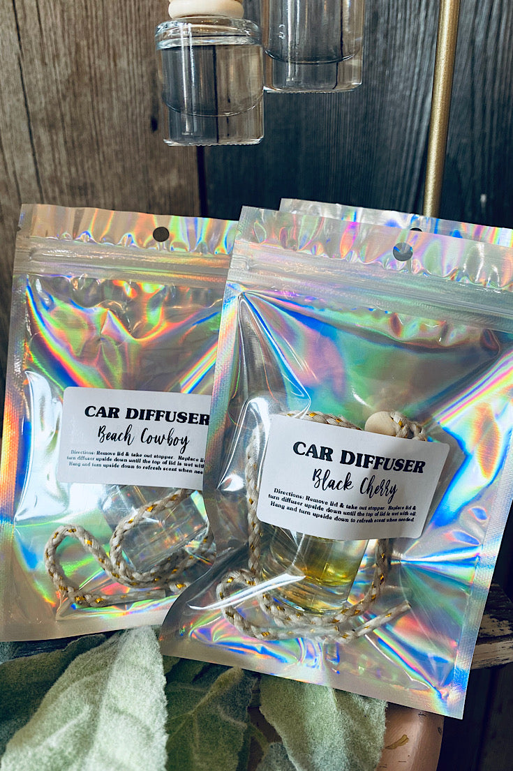 Mini Jar Car Diffuser {8 scents}