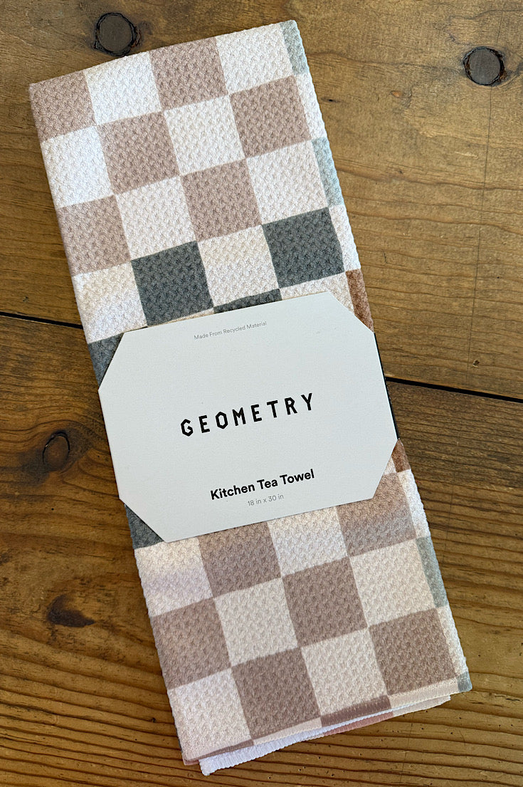 Geometry Kitchen Tea Towel {Multiple Options}