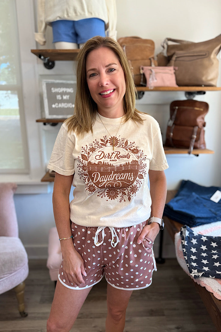 Dirt Roads and Daydreams CC Graphic Tee