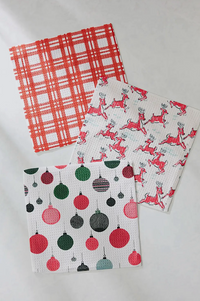 Geometry Dishcloth Set of 3