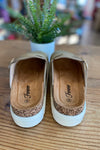 Senna Taupe Platform Clogs