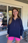 Hadley Waist Length Terry Hoodie {2 colors}