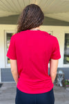 Outline Nebraska Red Unisex Tee