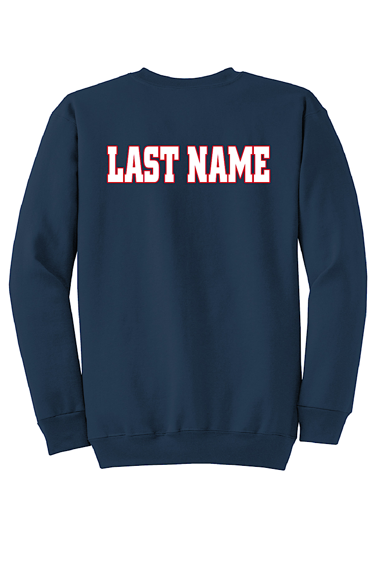 Norris Football Big Number Personalized Tee/Fleece {3 options}