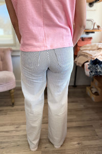 Lakeyn Pinstripe Patch Pocket Denim